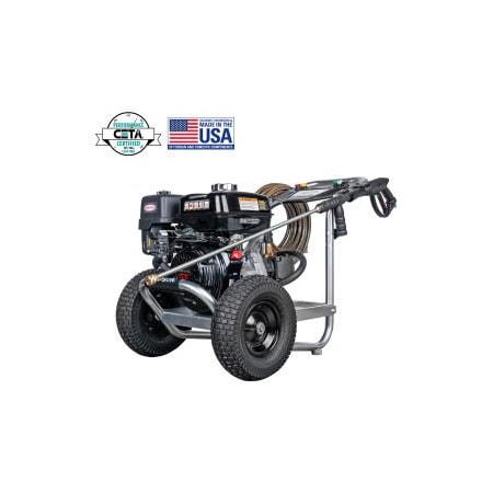 Fna Group Simpson Industrial Gas Pressure Washer W/ Honda GX390 Engine & AAA Pump, 4400 PSI, 4.0 GPM 61028